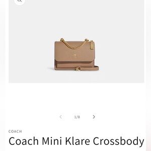 Coach Mini Klare Crossbody